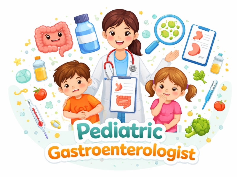 Pediatric gastroenterologist in Gurgaon providing expert care for children’s digestive health